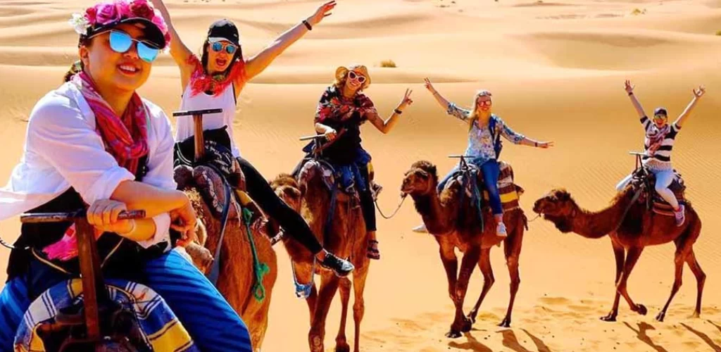 paseo en camellos por Merzouga